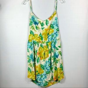 Blu Moon Open Back floral Dress